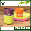 eco-friendly organic feature natural plant fiber type dinnerware set